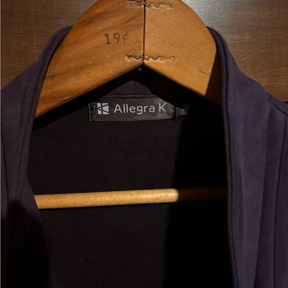 Allegra K Women's Purple Blazer - Picture 7 of 9